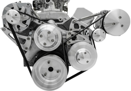 [MCH-22070] March Performance 22070: Standard Mount Serpentine Conversion Kit SB-Chevy - Long Water Pump