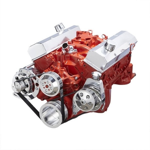 [MLL-BPP350FDPS3] Blueprint Engines BPP350FDPS3: BPP350FDPS3 SBC Front Accessory Drive, Dual-Belt Quick Serpentine W/ ALT, PS, WP, Brackets, Bolts