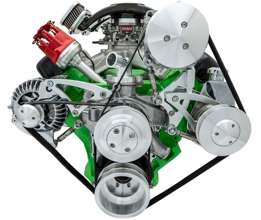 [MCH-40550] March Performance 40550: Deluxe High Water Flow Serpentine Pulley BB-Chrysler 426-440 with A/C and Saginaw Keyway Power Steering Pump