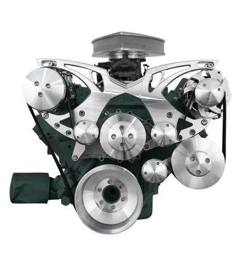 [MCH-17000] March Performance 17000: Style Track Pulley System Buick V8