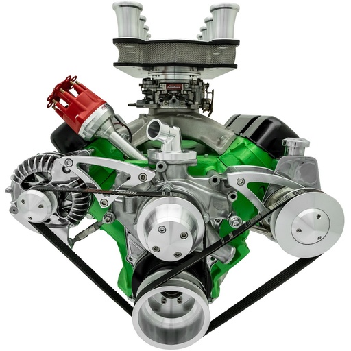 [MCH-40535] March Performance 40535: Deluxe High Water Flow Serpentine Pulley BB-Chrysler 426-440 with Saginaw Press Fit Power Steering Pump