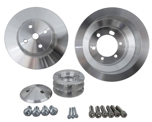 [MCH-10270] March Performance 10270: High Water Flow Ratio V-Belt Pulley Set 3-Groove Crankshaft Pulley