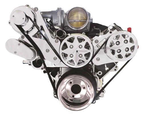 [AAY-FDS-LS-103] All American Billet FDS-LS-103: Serpentine Belt Front Drive System