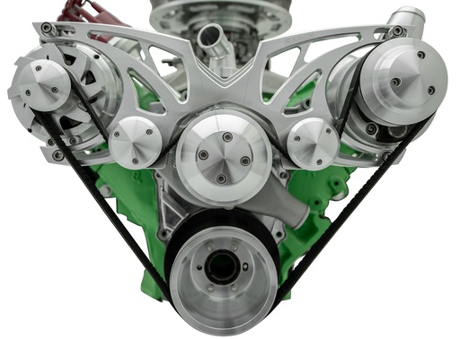 [MCH-40735] March Performance 40735: Style Track Pulley System Mopar 383-440 and Hemi