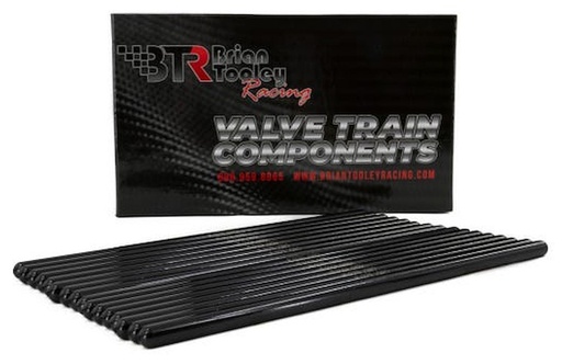 [BTC-PR7400312-16] Brian Tooley Racing BTR PR7400312-16: PR7400312-16 Chromoly One-Piece Pushrod Set, 7.400 in. Long, 5/16 in. Diameter, .080 in. Wall