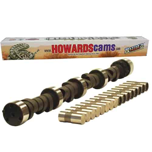 [HRS-CL118081-09] Howards Cams CL118081-09: Hydraulic Flat Tappet Rattler Camshaft & Lifter Kit 1955-1998 Chevy 262-400