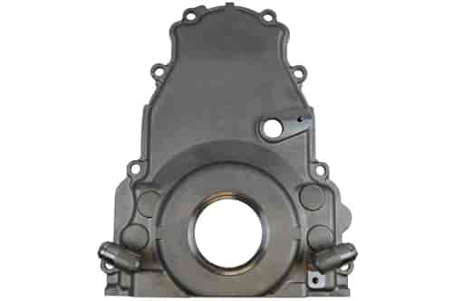 [ICB-551595] ICT Billet 551595: Gen IV LS Timing Cover with Oil Drain Return for Twin Turbos
