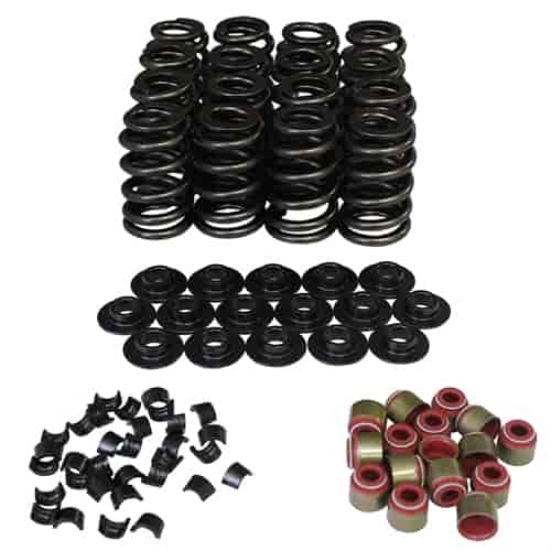 [HRS-98113-K1] Howards Cams 98113-K1: Ovate Beehive Valve Spring & Retainer Kit 1.280 in. OD