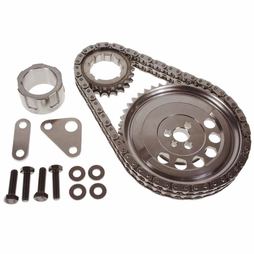 [MEL-48561T-9] Melling 48561T-9: 48561T-9 Premium Racing Timing Chain Set/Kit for Select 97-10 GM LS 4.8L, 5.3L, 5.7L, 6.0L, Billet Steel [Double Roller Chain]