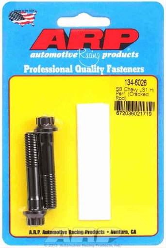 [ARP-134-6026] ARP 134-6026: Standard High-Performance Connecting Rod Bolts SB Chevy LS 1 "Cracked Cap Design"