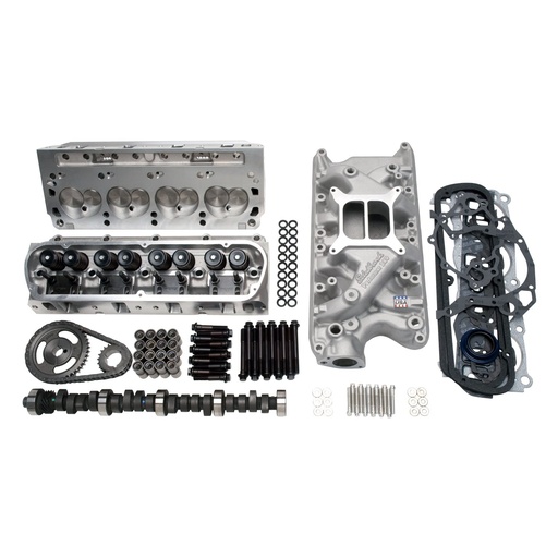 [EDL-2027] Edelbrock 2027: 2027 E-Street Power Package Top End Kit for 1962-1981 Small Block Ford 289-302
