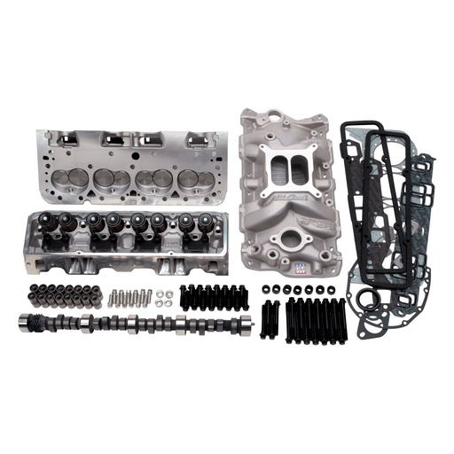 [EDL-2022] Edelbrock 2022: E-Street Power Package Top End Kit for 1955-1986 Small Block Chevy