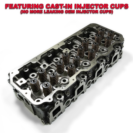 [PPE-110100101] PPE Power 110100101: 110100101 Cast Iron Cylinder Head for 2001-2004 Chevrolet/GMC Silverado/Sierra 2500/3500 LB7 [Assembled]
