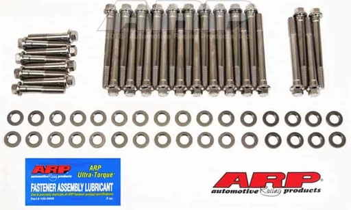 [ARP-435-3601] ARP 435-3601: High Performance Head Bolt Kit Stainless BB-Chevy 396-402-427-454 Cast Iron OEM