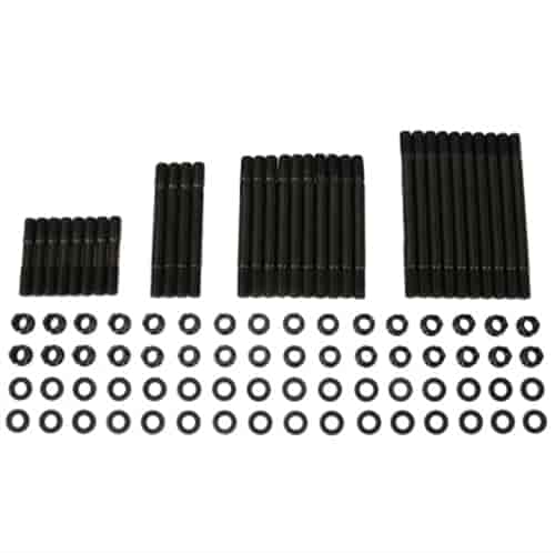 [ARP-235-4502] ARP 235-4502: Head Studs w/Hex Nuts (U/Cut) Big Block Chevy Brodix, -2/-4/2x/3x, Canfield, Holley, Big Duke