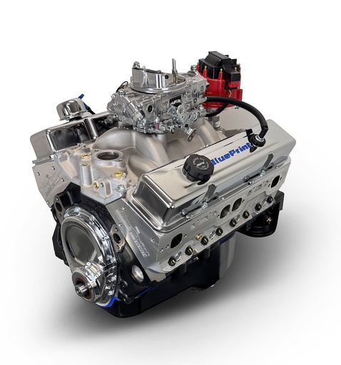 [MLL-BP3505CTC] Blueprint Engines BP3505CTC: BP3505CTC GM Compatible Small Block Chevy 350 ci. Base Dressed Carbureted Crate Engine [390 HP]