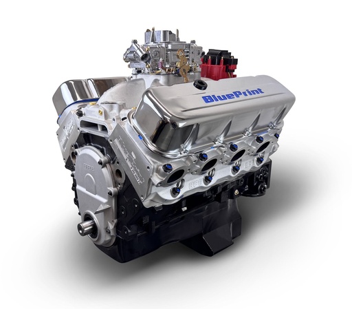 [MLL-BP4967CTC] Blueprint Engines BP4967CTC: BP4967CTC GM Compatible Big Block Chevy 496 ci. Base Dressed Carbureted Crate Engine [600 HP]