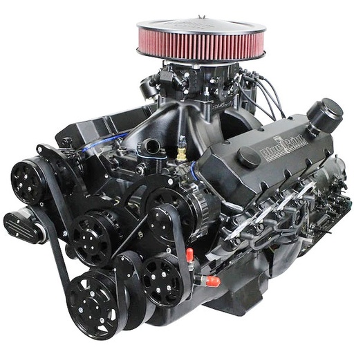 [MLL-B632FKB4L8X] Blueprint Engines B632FKB4L8X: B632FKB4L8X Standard Edition GM Compatible Builder Series, EFI, Black Pulley Kit