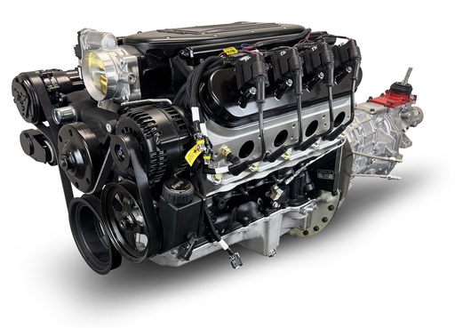 [MLL-BLS3768KBT56] Blueprint Engines BLS3768KBT56: BLS3768KBT56 Standard Edition GM LS Compatible Builder Series, EFI, Black Pulley Kit