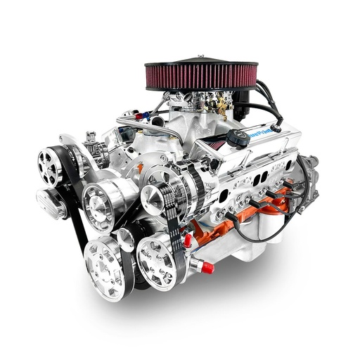 [MLL-B454FKTKX] Blueprint Engines B454FKTKX: B454FKTKX Standard Edition GM Compatible Builder Series, EFI, Polished Pulley Kit