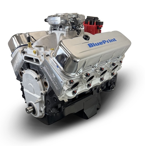 [MLL-BP4967CTF] Blueprint Engines BP4967CTF: BP4967CTF GM Compatible Big Block Chevy 496 ci. Base Dressed Fuel Injected Crate Engine [600 HP]
