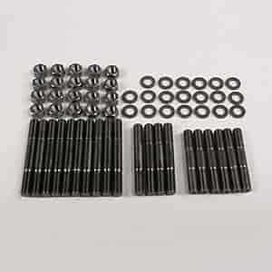 [ARP-235-5603] ARP 235-5603: Black Oxide Main Stud Kit Big Block Chevy Dart Big M, 4-Bolt Main with Splayed Outer Bolts