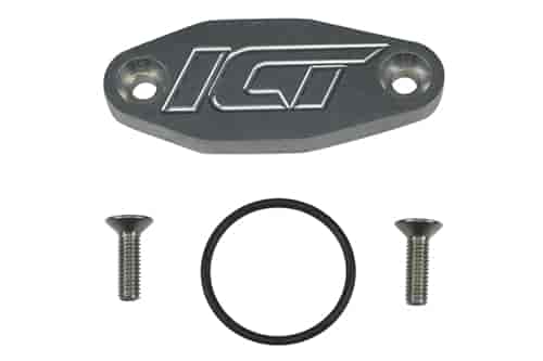 [ICB-551357] ICT Billet 551357: LT Oil Cooler Port Delete Plate