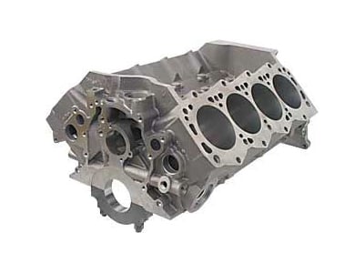 [WRL-087182] World Products 087182: Man O' War Small Block Ford Cast Iron Bare Engine Block w/2.749 in. (Cleveland) Mains