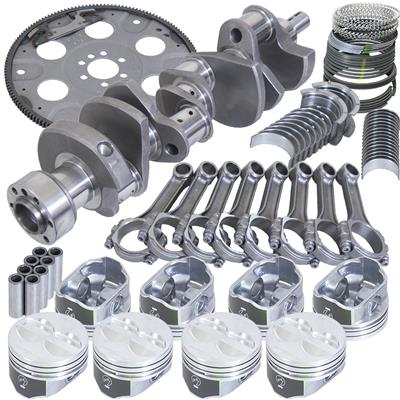 [ESP-B15402L04053] Eagle B15402L04053: Small Block Chevy Street & Strip Rotating Assembly [357 ci, 1 Piece Rear Main Seal]