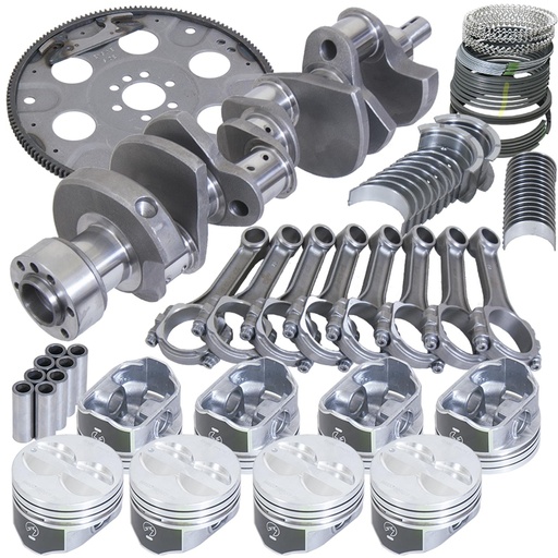 [ESP-B15402L03053] Eagle B15402L03053: Small Block Chevy Street & Strip Rotating Assembly [355 ci, 1 Piece Rear Main Seal]