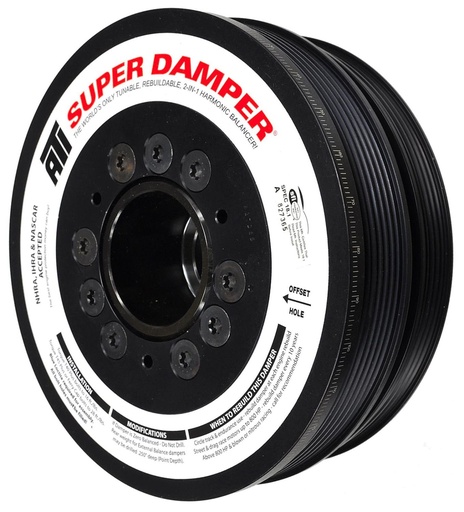 [ATI-917266] ATI 917266: 917266 Super Damper Corvette LS1/LS2/LS3/LS6 (with A/C)