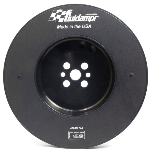 [FLU-960301] Fluidampr 960301: Performance Diesel Series Harmonic Damper 1998-02 Dodge 5.9L for Cummins