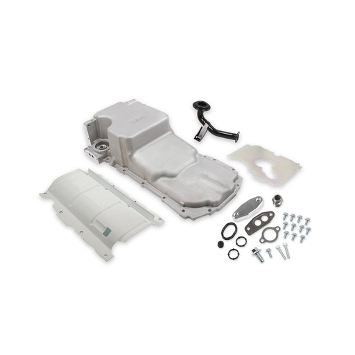 [HLY-302-20] Holley 302-20: 302-20 GM Gen V LT Retro-Fit Oil Pan with Turbo Oil or PVC Return Port