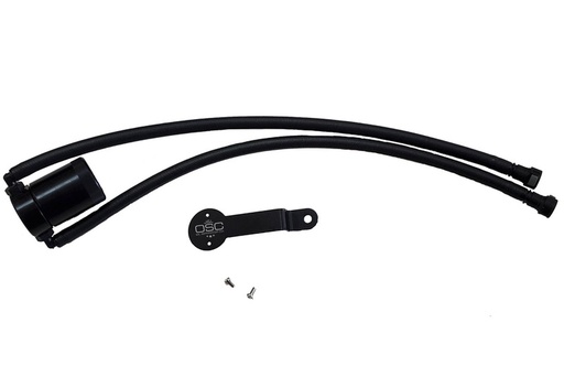 [JLT-3085D-B] J&L 3085D-B: Oil Separator 3.0 Driver Side, Black Anodized [Fits Select 2014-2020 Chevy Silverado/GMC Sierra Trucks 5.3L/6.2L]