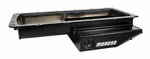 [MOR-20570] Moroso 20570: 20570 Drag Race Oil Pan for Ford Gen 4 5.0L Coyote, 5.2L Voodoo Engines in Cobra Kit Cars [Black Powder Coat Finish]