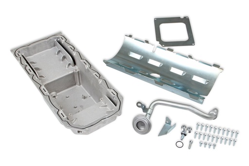 [HLY-302-60] Holley 302-60: 302-60 Engine Swap Oil Pan Kit for 2003-2008 Gen III 5.7L, 2005-2010 6.1L, & 2007-2010 392 Crate Hemi Engines [Non-VVT]