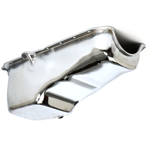 [TRD-9414] Trans Dapt 9414: Chrome Oil Pan 1986-2000 Small Block Chevy 305-350