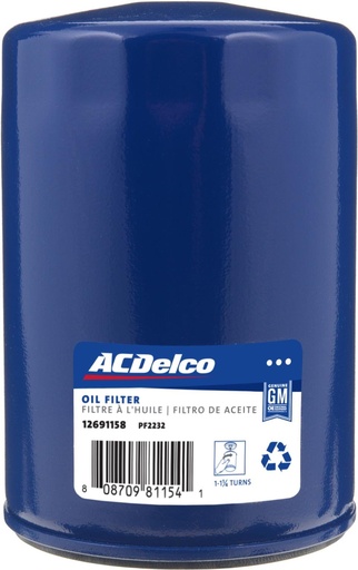 [ADO-PF2232] ACDelco PF2232: Oil Filter 2001-2018 GM Vehicles