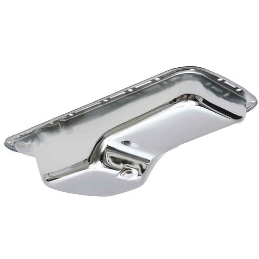 [TRD-9496] Trans Dapt 9496: Chrome Oil Pan 1967-87 Mopar 361-440 B & RB, 426 Hemi