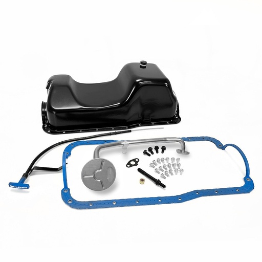 [MLL-BPP302RSPAN] Blueprint Engines BPP302RSPAN: BPP302RSPAN Ford 302 Oil Pan Swap Kit, Rear Sump Oil Pan Kit