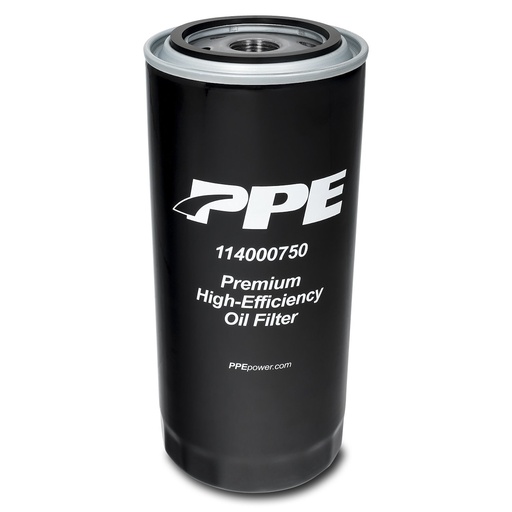 [PPE-114000750] PPE Power 114000750: 114000750 Engine Oil Filter - Oversize oil filter requires PPE Fuel Pump Relocation Kit