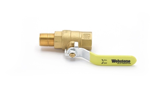 [CTR-24-260] Canton Racing Products 24-260: 24-260 Accusump Manual Ball Valve 1/2" NPT Female Ends