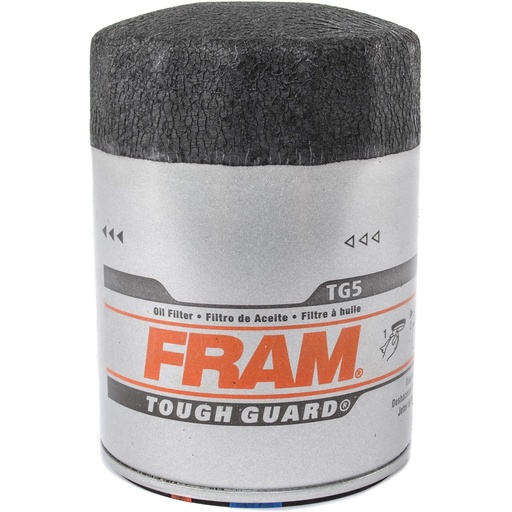 [FRM-TG5] Fram TG5: Tough Guard Oil Filter Thread Size: 13/16" -16