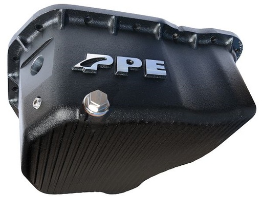 [PPE-114052020] PPE Power 114052020: 114052020 Deep Engine Oil Pan GM 6.6L 01-10 - Black (17 Hole)