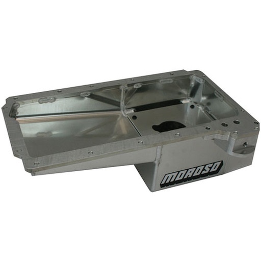 [MOR-20538] Moroso 20538: 20538 Oil Pan, Ford 351W, Road Race Baffled, Billet End Seals, Front Sump, Aluminum, 8 Inch Deep