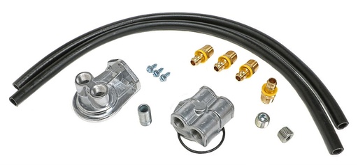 [TRD-1650] Trans Dapt 1650: Single Oil Filter Relocation Kit