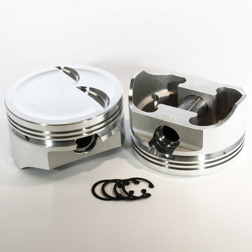 [DMS-8741-4030] DSS Racing 8741-4030: 8741-4030 E-Series Dish Top Piston Set for 1962-2001 Small Block Ford 289-302, 4.030 in. Bore, -6cc Volume [Stroker]