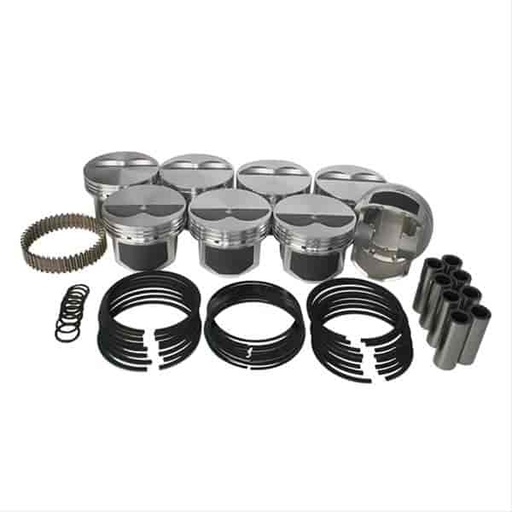 [WIS-PTS503A4] Wiseco PTS503A4: Pro Tru Street Pistons for Chevy Small Block [Flat Top, 4.040 in. Bore, 1.560 in. Height, -5.000 CC Volume]