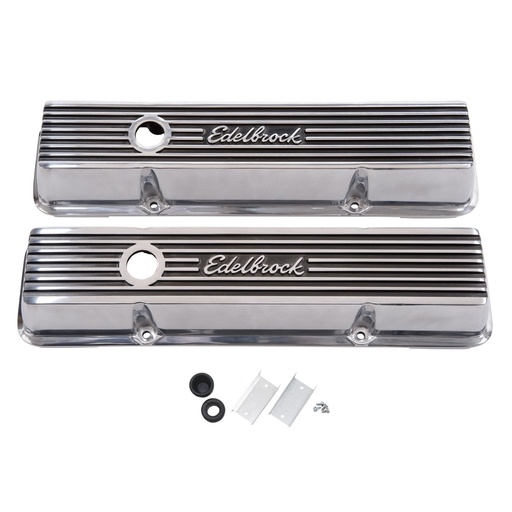 [EDL-4263] Edelbrock 4263: Elite II Valve Covers 1959-1986 Small Block Chevy 262-400