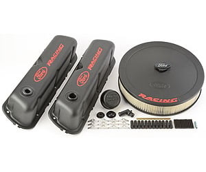 [FMS-302-500] Ford Performance 302-500: Ford Racing Dress-Up Kit for Small Block Ford 289-302-351W in Black Crinkle Finish